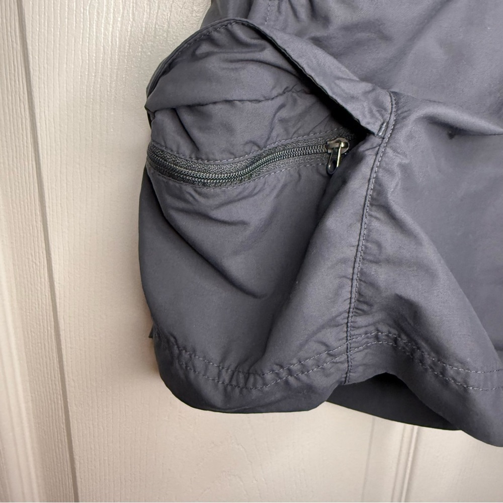 Marmot Women's Dark Gray Outdoor Hiking Shorts with Zipper Pocket Size 8 GUC - Picture 3 of 5
